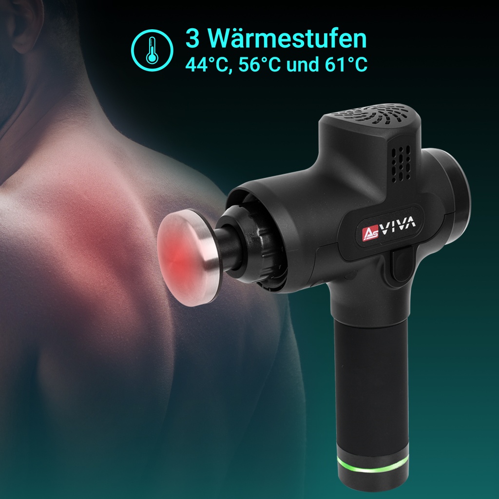AsVIVA Relax Massagepistole MGN1 - Produktansicht