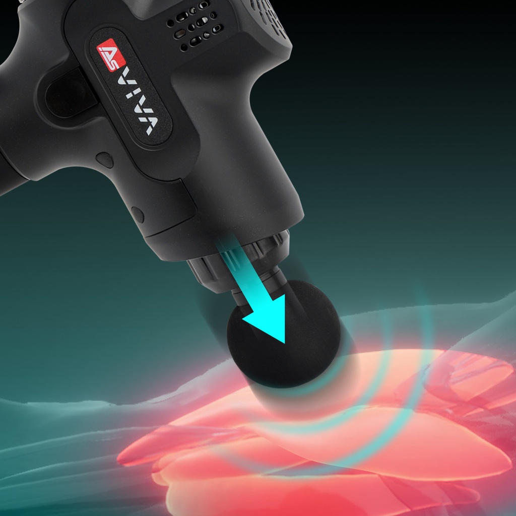 AsVIVA Relax Massagepistole MGN1 - Produktansicht
