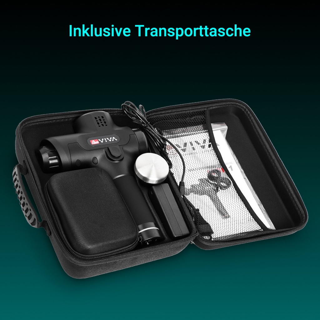 AsVIVA Relax Massagepistole MGN1 - Produktansicht
