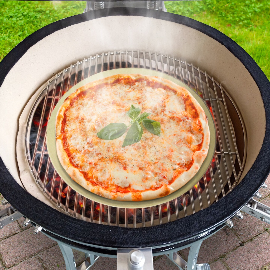 [GGK1-Z1] Pizzastein 36cm für RedNeck Keramik-Grill 21“ Pro - Produktansicht