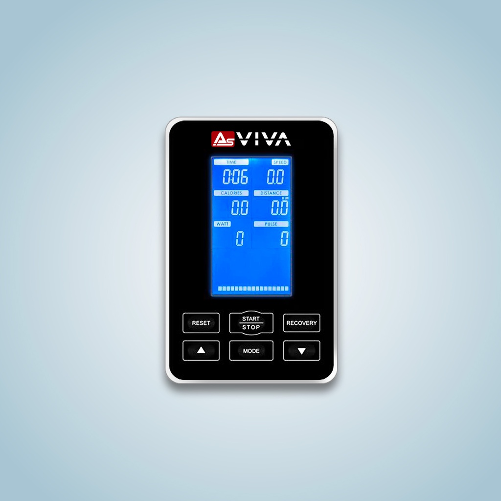 Indoor Cycle Speedbike AsVIVA S15 Bluetooth - Display und Konsole