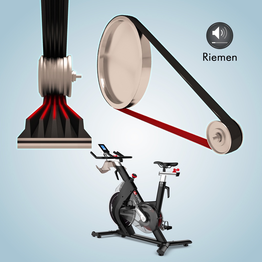 Indoor Cycle Speedbike AsVIVA S15 Bluetooth - Produktansicht