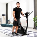 AsVIVA Ergometer Smart Fit H22 grau - Trainingsansicht