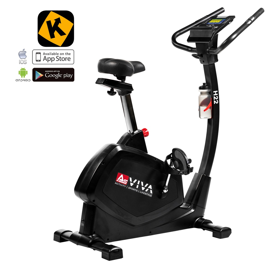 AsVIVA Ergometer Smart Fit H22 grau - Produktansicht