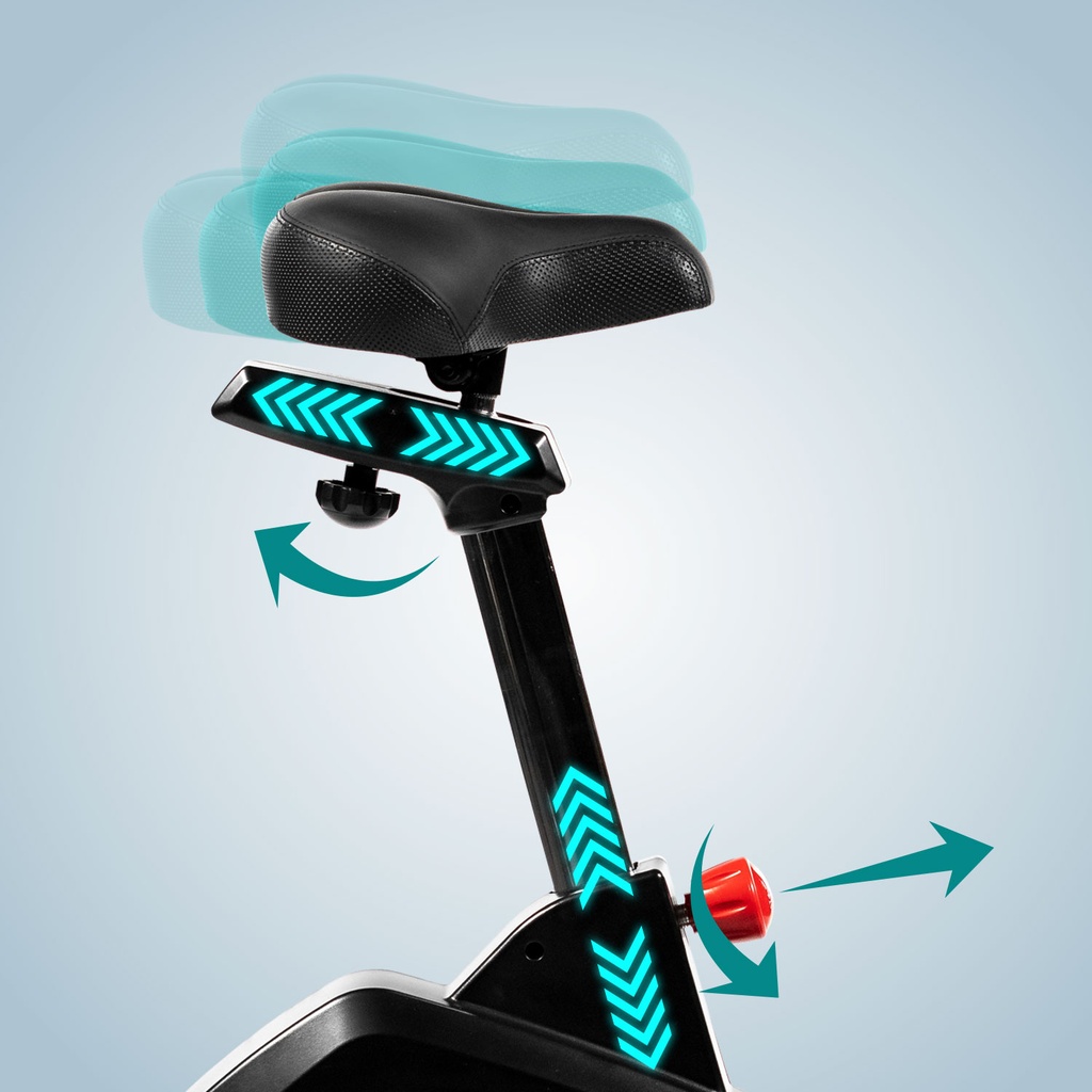 AsVIVA Ergometer Smart Fit H22 grau - Produktansicht