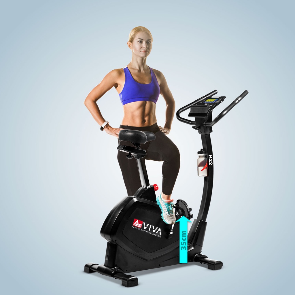 AsVIVA Ergometer Smart Fit H22 grau - Produktansicht