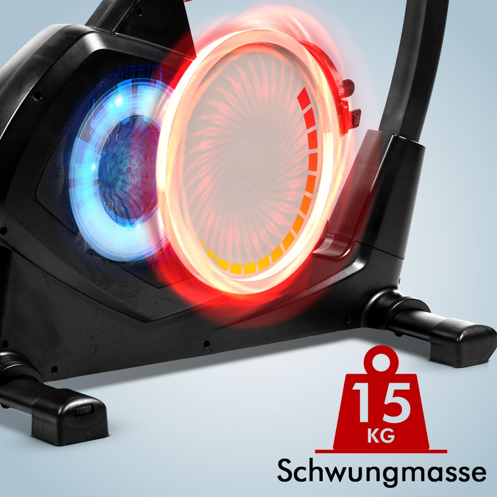 AsVIVA Ergometer Smart Fit H22 grau - Abmessungen