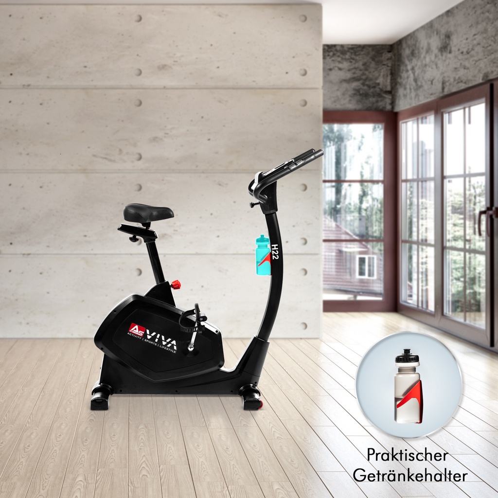 AsVIVA Ergometer Smart Fit H22 grau - Produktansicht