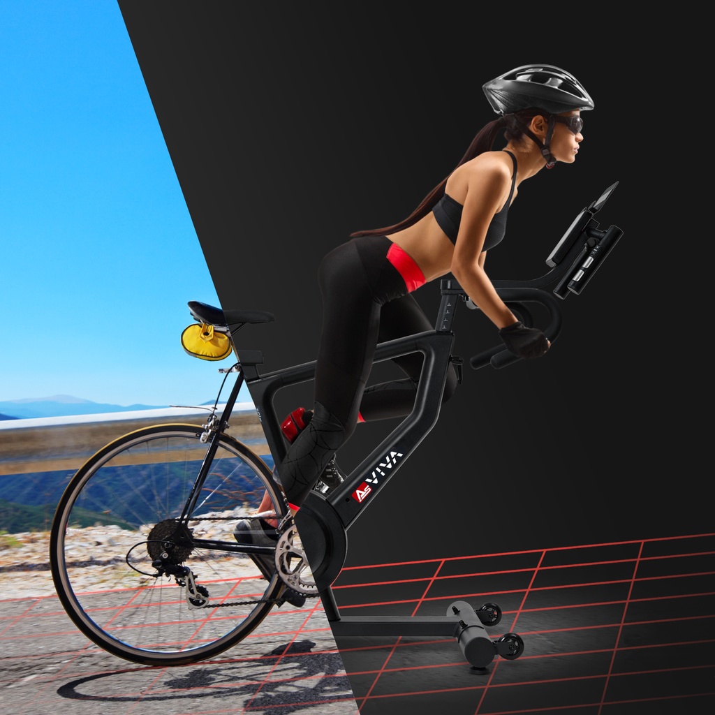 AsVIVA Speedbike Power S18 Pro - Trainingsansicht