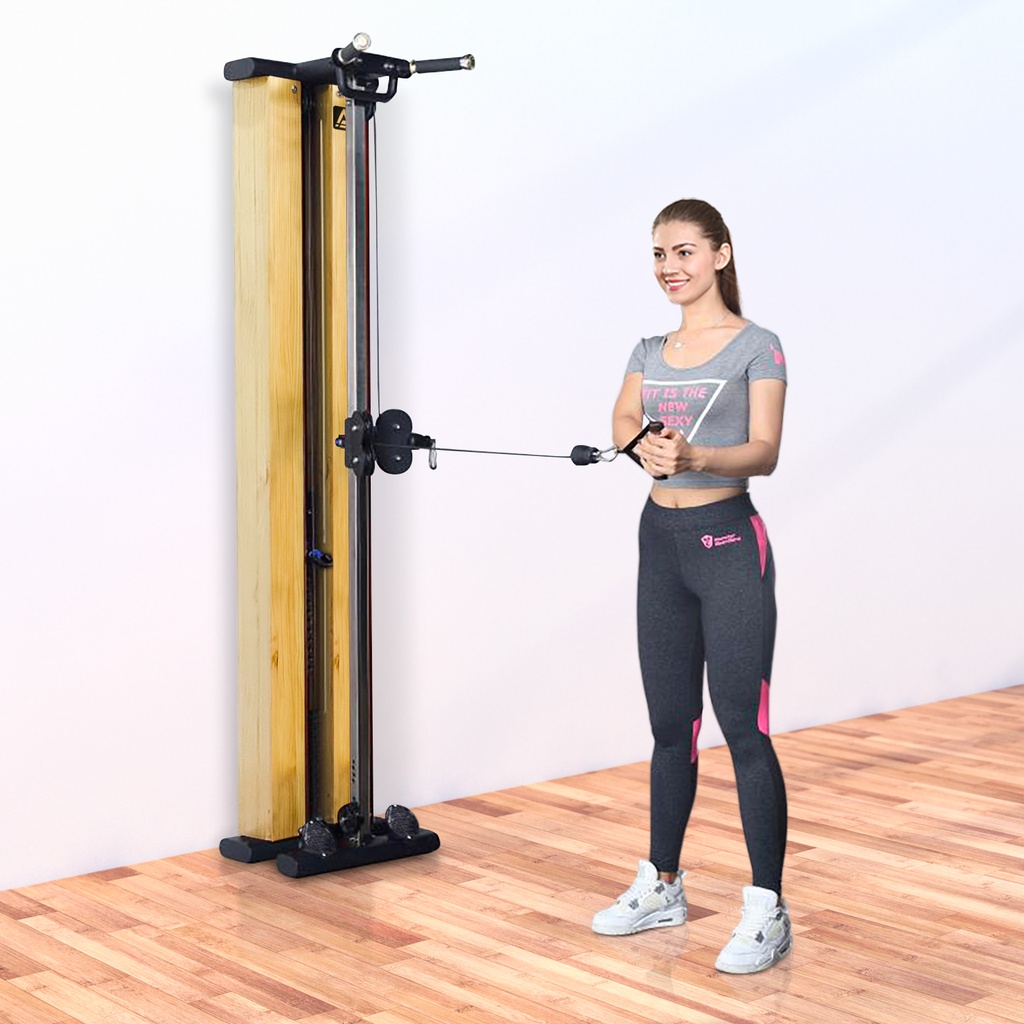AsVIVA Kraftstation & Kabelzugstation MG7 Natur - Produktansicht