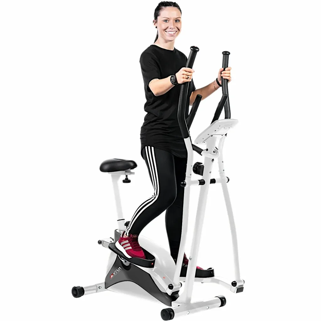 [B-C16] 2in1 crosstrainer & hometrainer C16 (Demonstratiemodel, Wit)