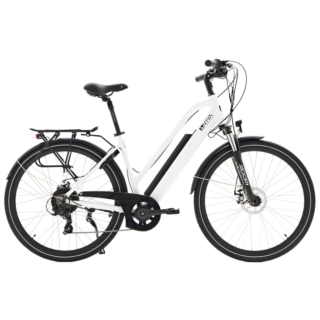 AsVIVA City E-Bike B15 – 28 Zoll – Weiß - Produktansicht